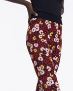 The Kooples - Legging Taille Haute - Rouge - Femme