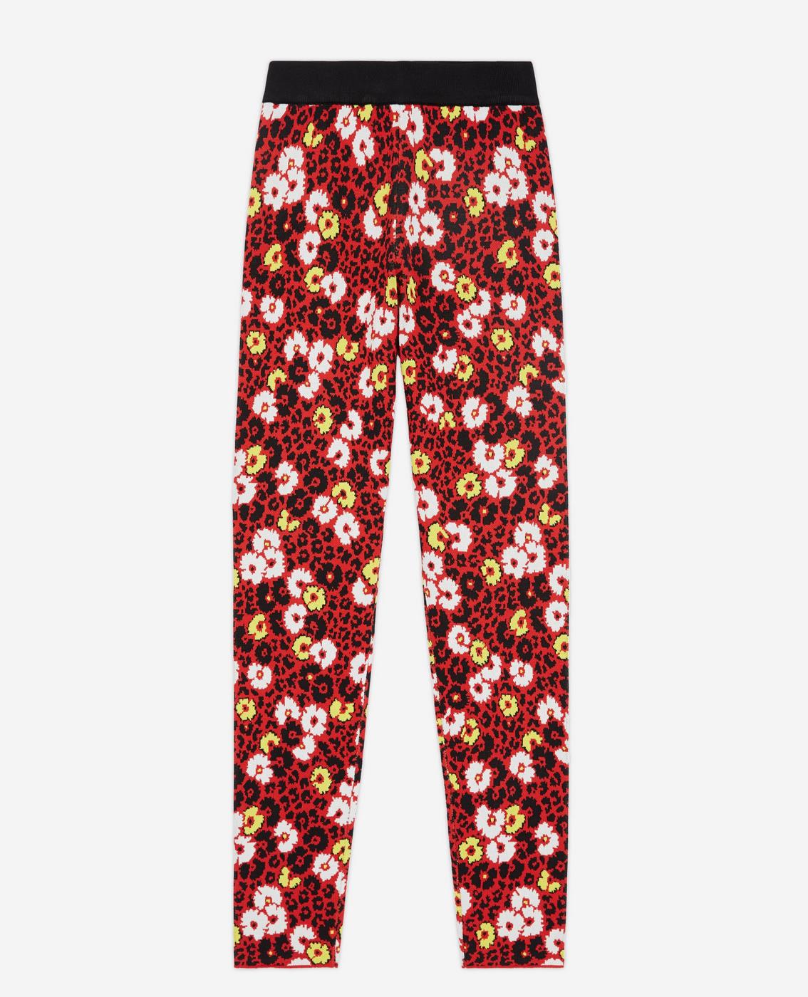 The Kooples - Legging Taille Haute - Rouge - Femme