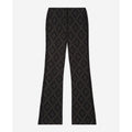 The Kooples - High-Waisted Flared Trousers - Black - Women