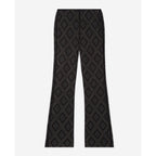 The Kooples - High-Waisted Flared Trousers - Black - Women