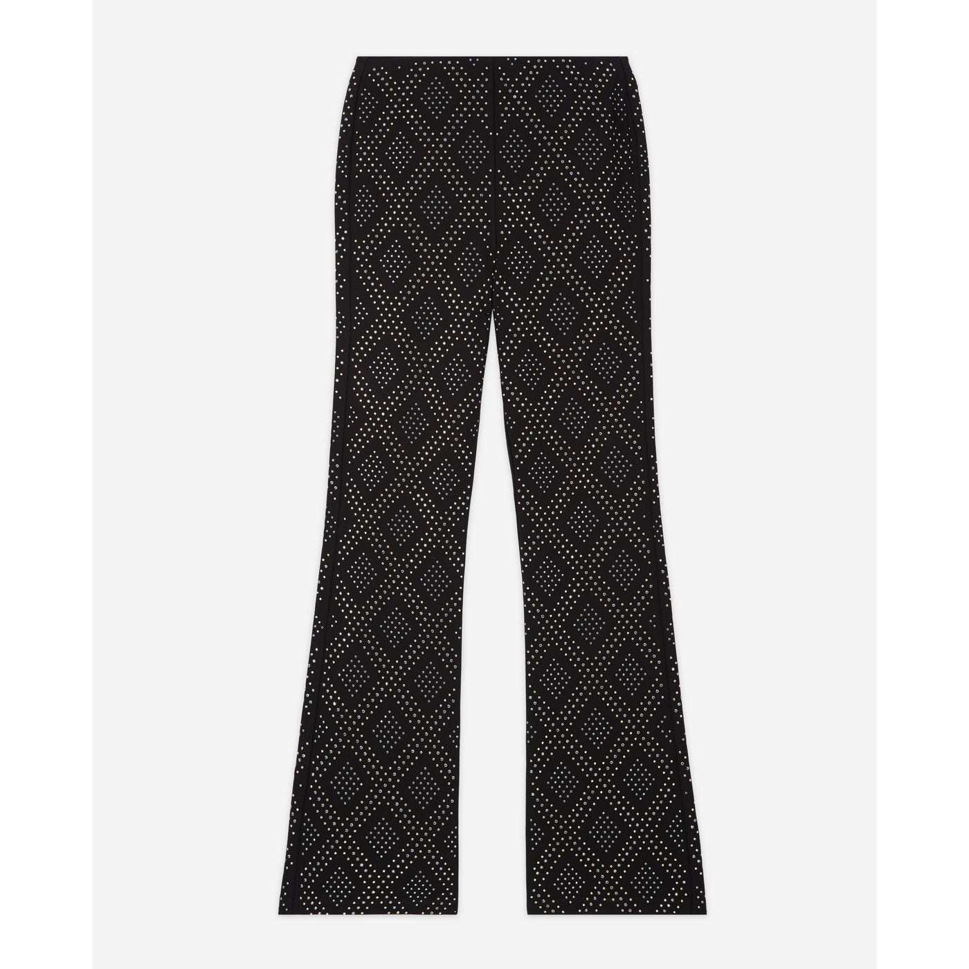 The Kooples - High-Waisted Flared Trousers - Black - Women