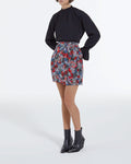 The Kooples - Falda Corta De Seda Con Estampado Floral - Mujer