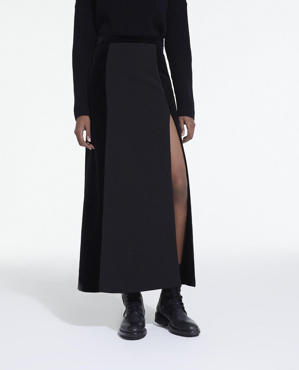 The Kooples - Falda Larga Detalle Abertura Abertura - Mujer