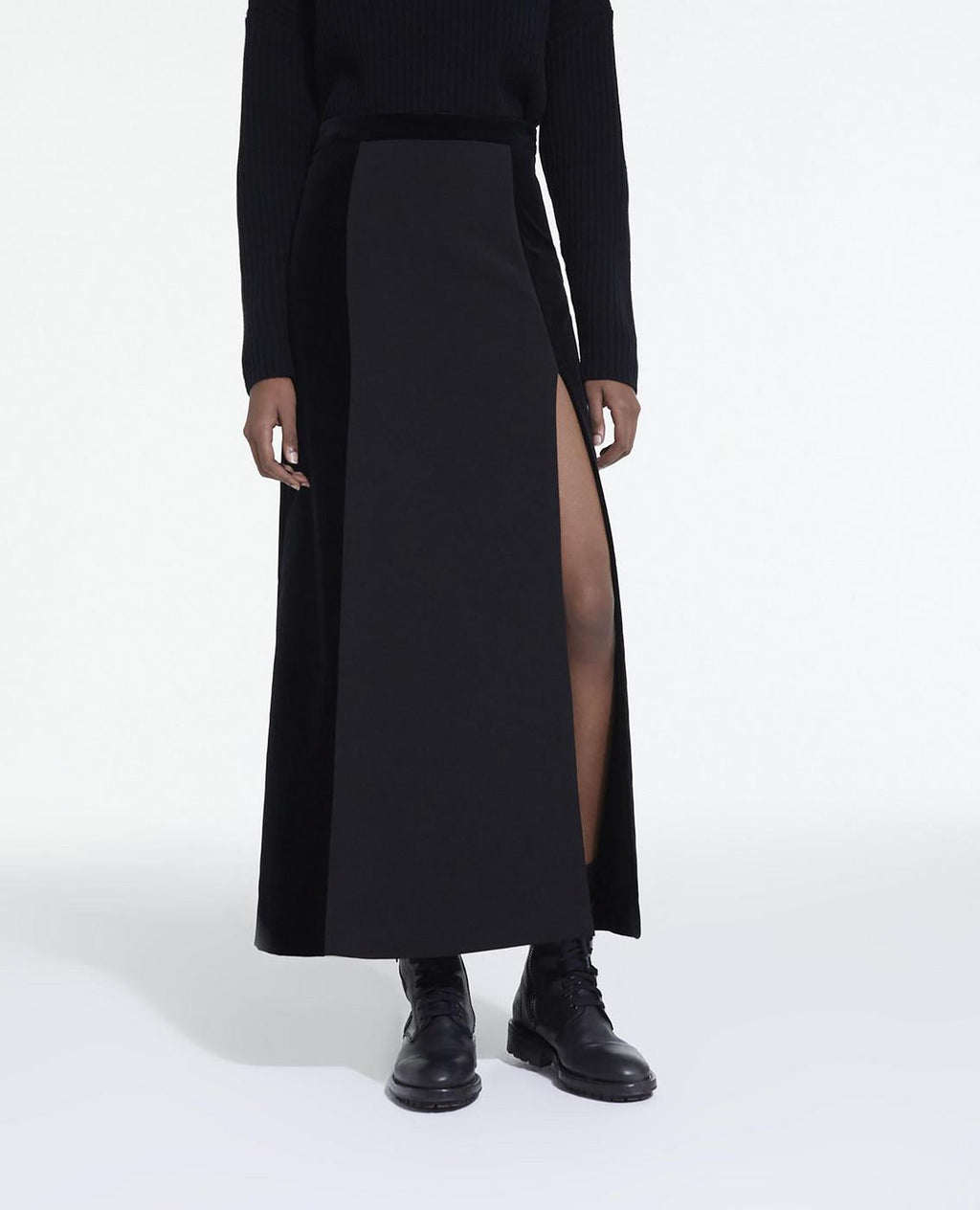 The Kooples - Falda Larga Detalle Abertura Abertura - Mujer
