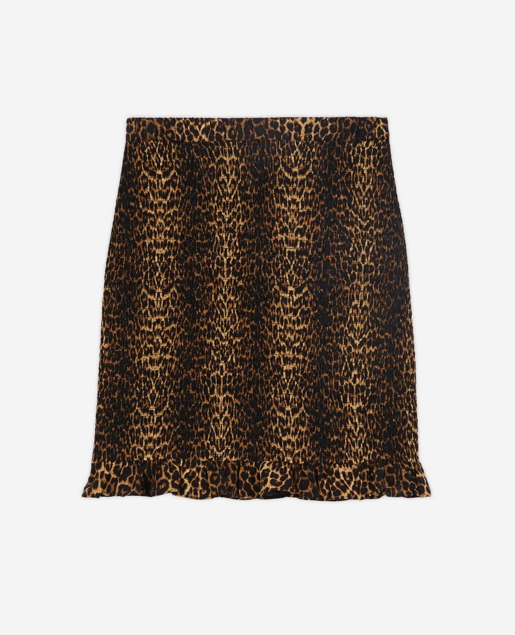 The Kooples - Jupe Droite - Noir Et Marron - Femme