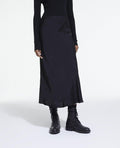 The Kooples - Long Jacquard Skirt with Small Hearts - Women
