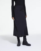 The Kooples - Long Jacquard Skirt with Small Hearts - Women