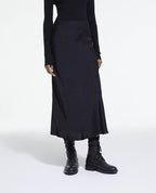 The Kooples - Long Jacquard Skirt with Small Hearts - Women
