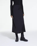 The Kooples - Jupe Longue Jacquard Petits Coeurs - Femme