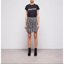 Jupe Droite Taille Haute - Noir - Femme