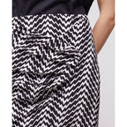 The Kooples - Jupe Droite Taille Haute - Noir - Femme