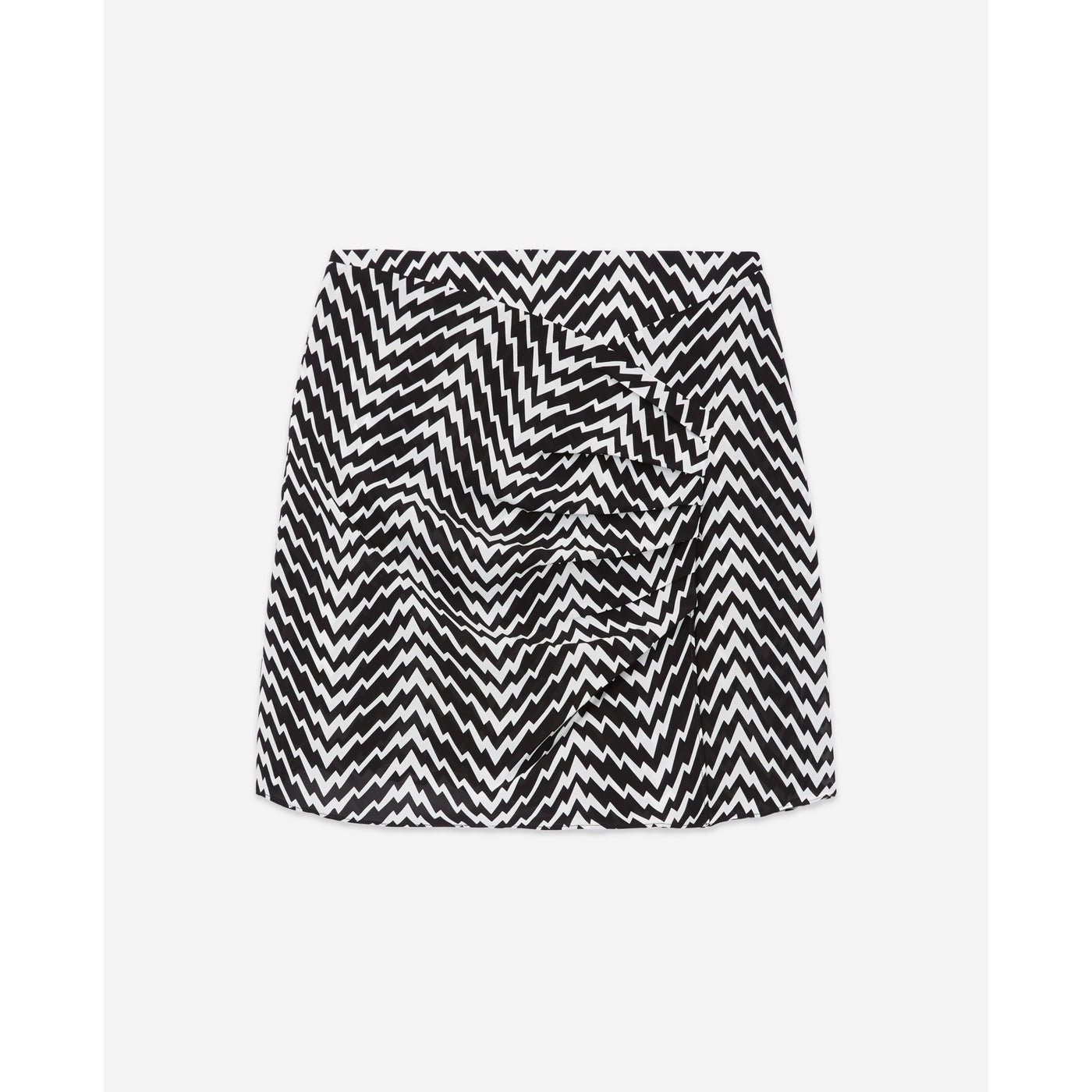 The Kooples - Jupe Droite Taille Haute - Noir - Femme