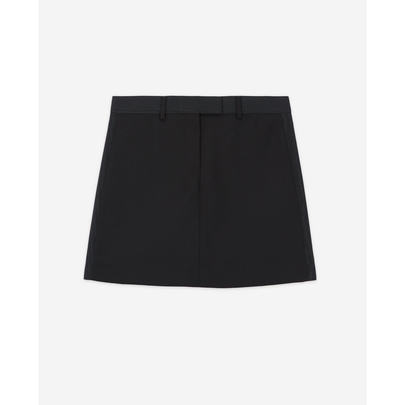 The Kooples - Minijupe En Laine - Noir - Femme
