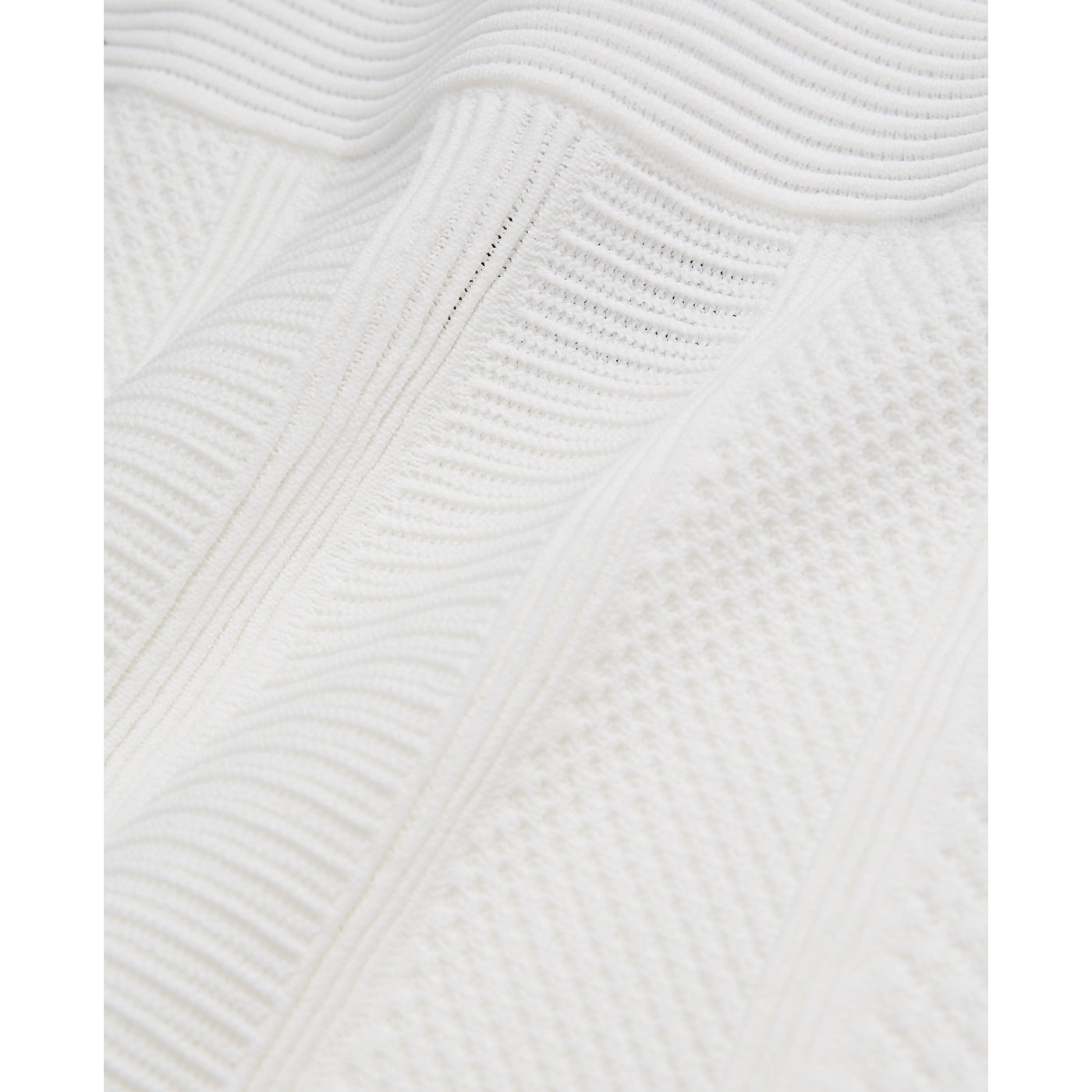 The Kooples - Jupe Trapèze Taille Haute - Blanc - Femme