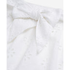 The Kooples - Straight Skirt in Broderie Anglaise - White - Women