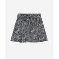 The Kooples - Minifalda Cintura Alta - Negro Y Blanco - Mujer