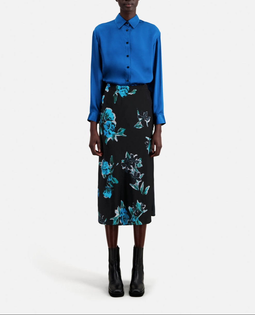 The Kooples - Falda Larga - Negro - Mujer