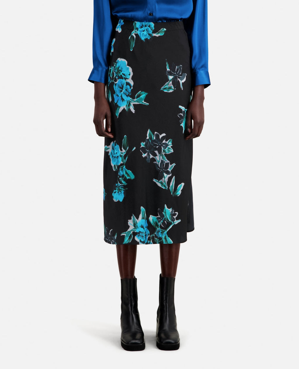 The Kooples - Falda Larga - Negro - Mujer
