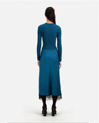 The Kooples - Midi Skirt - Blue - Women