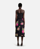 Jupe Longue En Soie - Noir - Femme