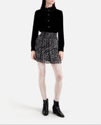 The Kooples - Falda Patinadora - Negro - Mujer