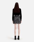 The Kooples - Falda Patinadora - Negro - Mujer