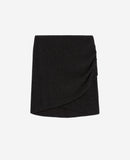 Jupe Portefeuille - Noir - Femme