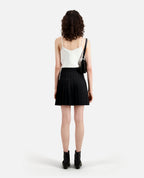 The Kooples - Wool Wrap Skirt - Black - Women