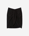The Kooples - Jupe Drapee En Soie Lavee