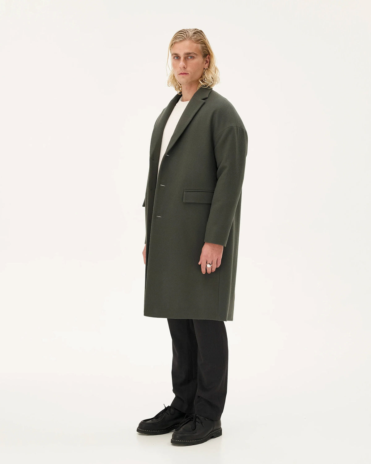 Manteau Genoa Ash Green