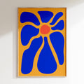 Flower - Bleu & Jaune