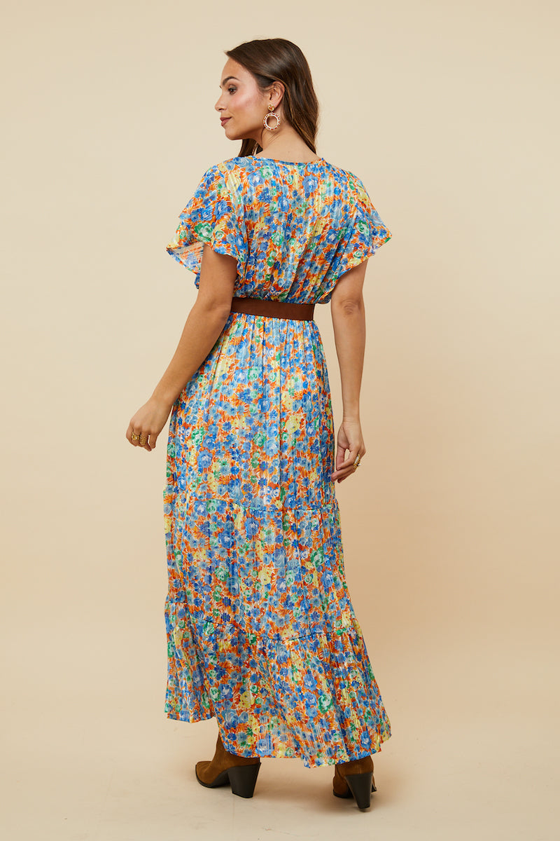 Robe - Bleu Orange