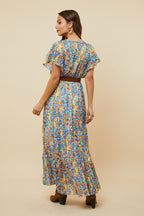 Robe - Bleu Orange