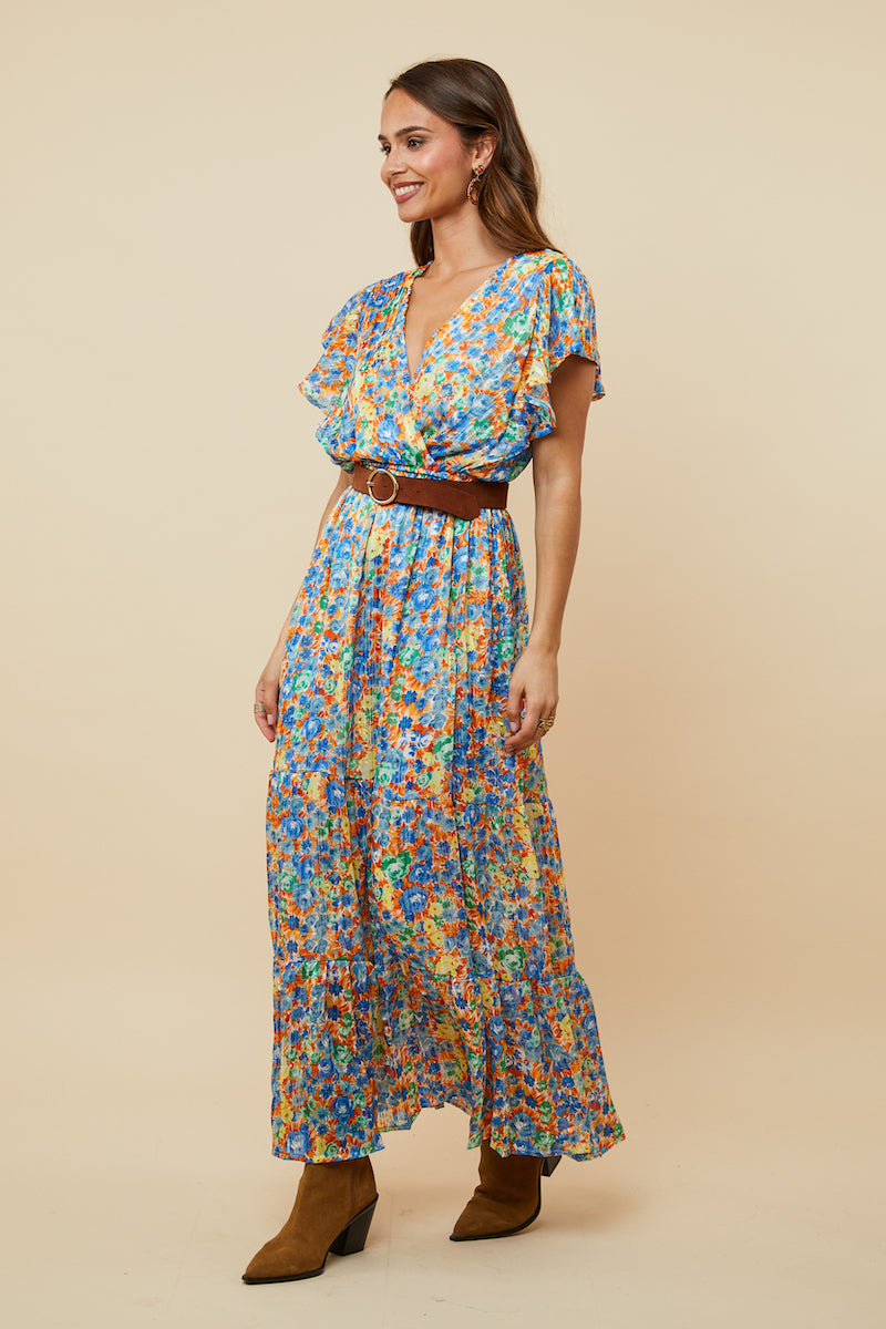 Robe - Bleu Orange