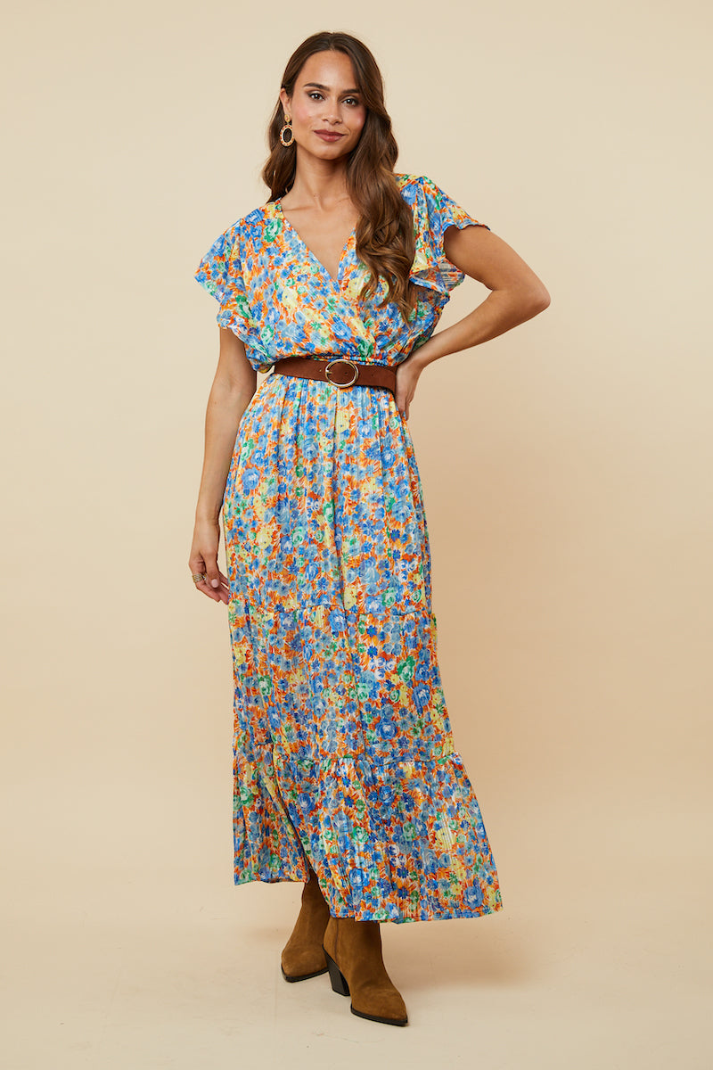 Robe - Bleu Orange
