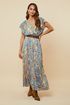 Robe - Bleu Orange