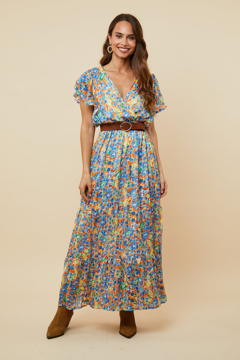 Robe - Bleu Orange