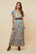 Robe - Bleu Orange