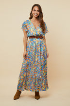 Robe - Bleu Orange