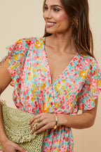 Vestido - Naranja Fucsia