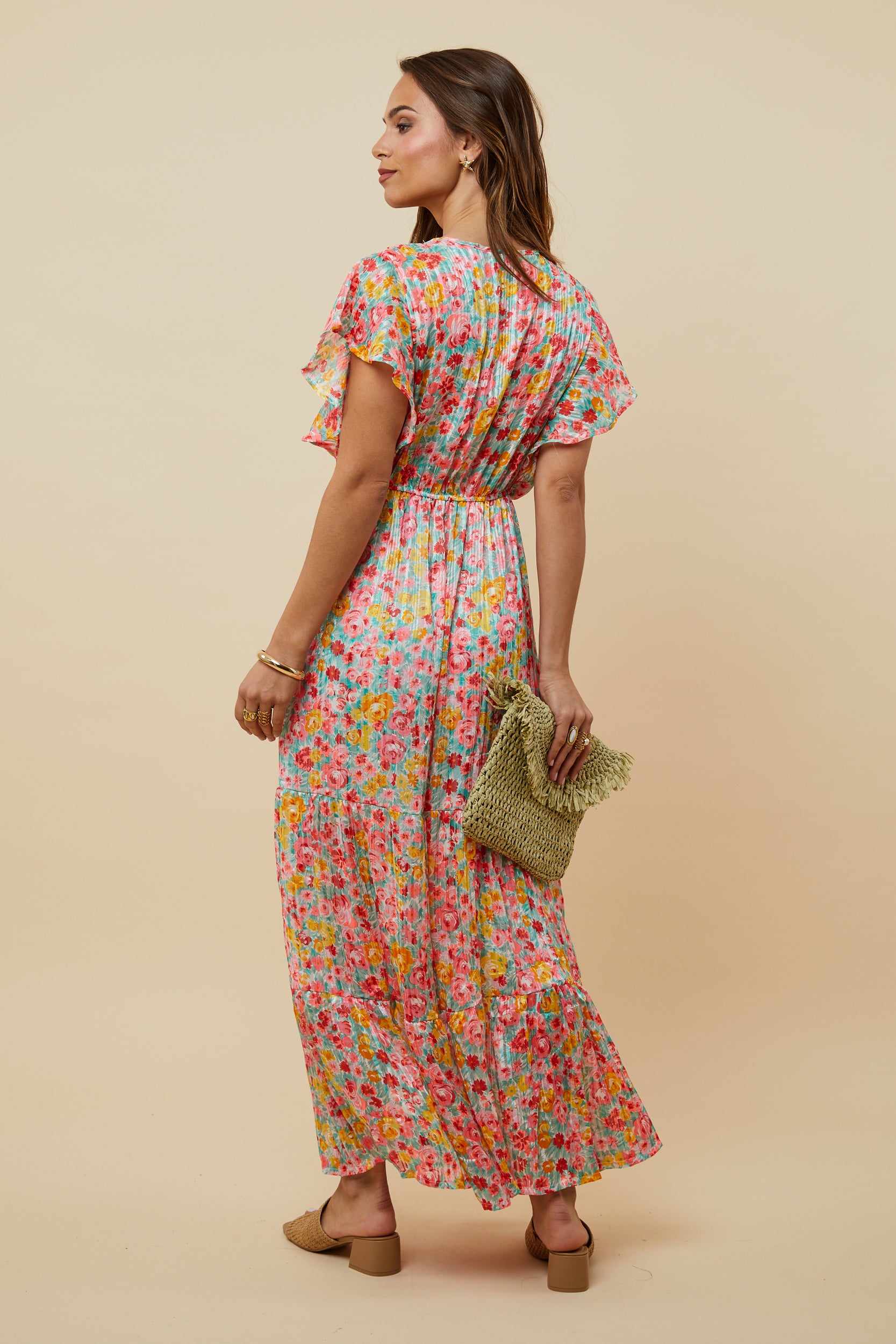 Vestido - Naranja Fucsia