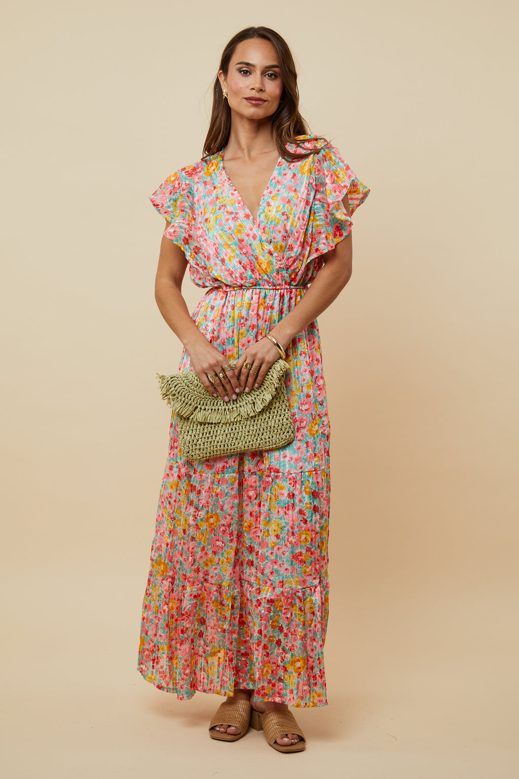 Vestido - Naranja Fucsia