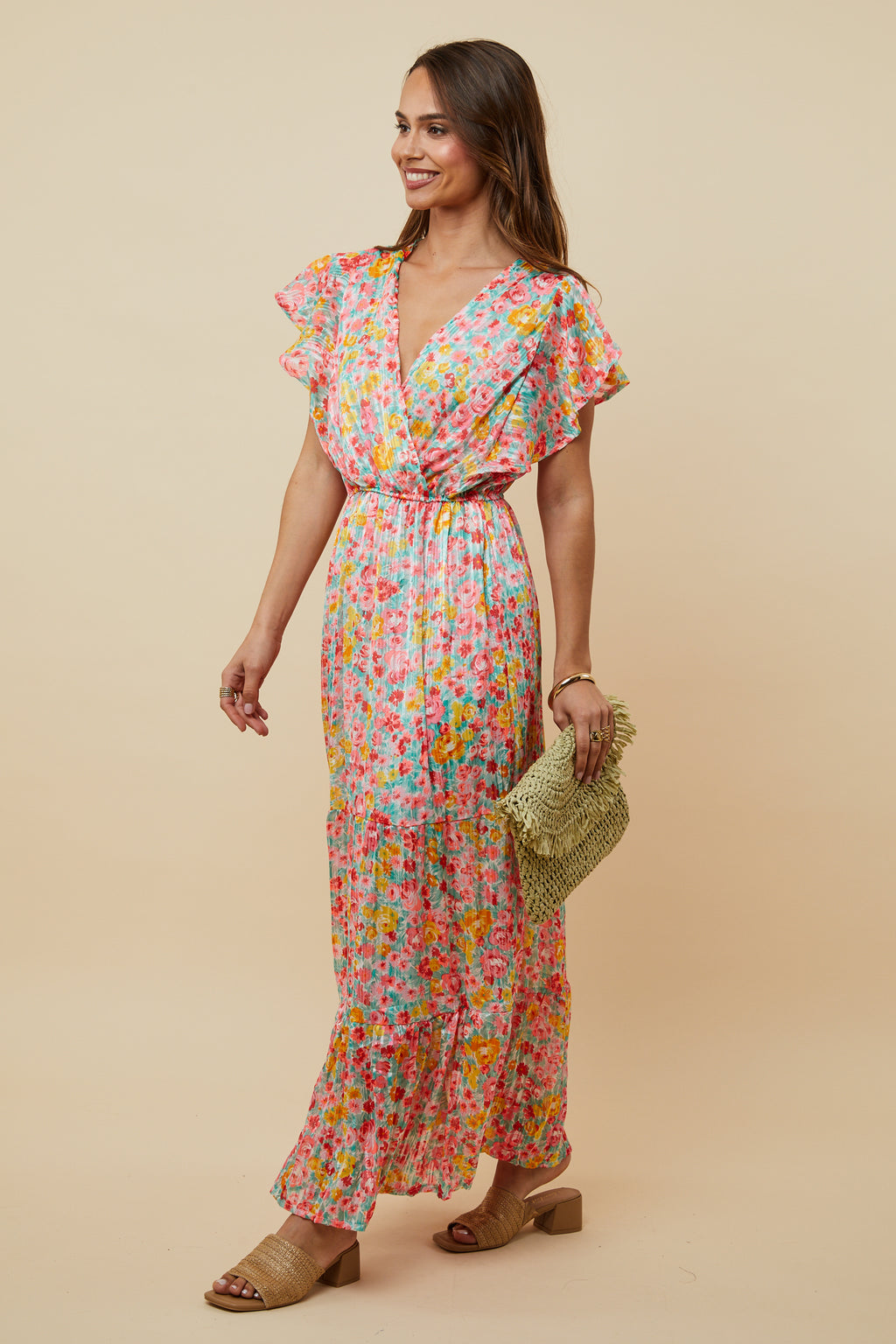 Vestido - Naranja Fucsia