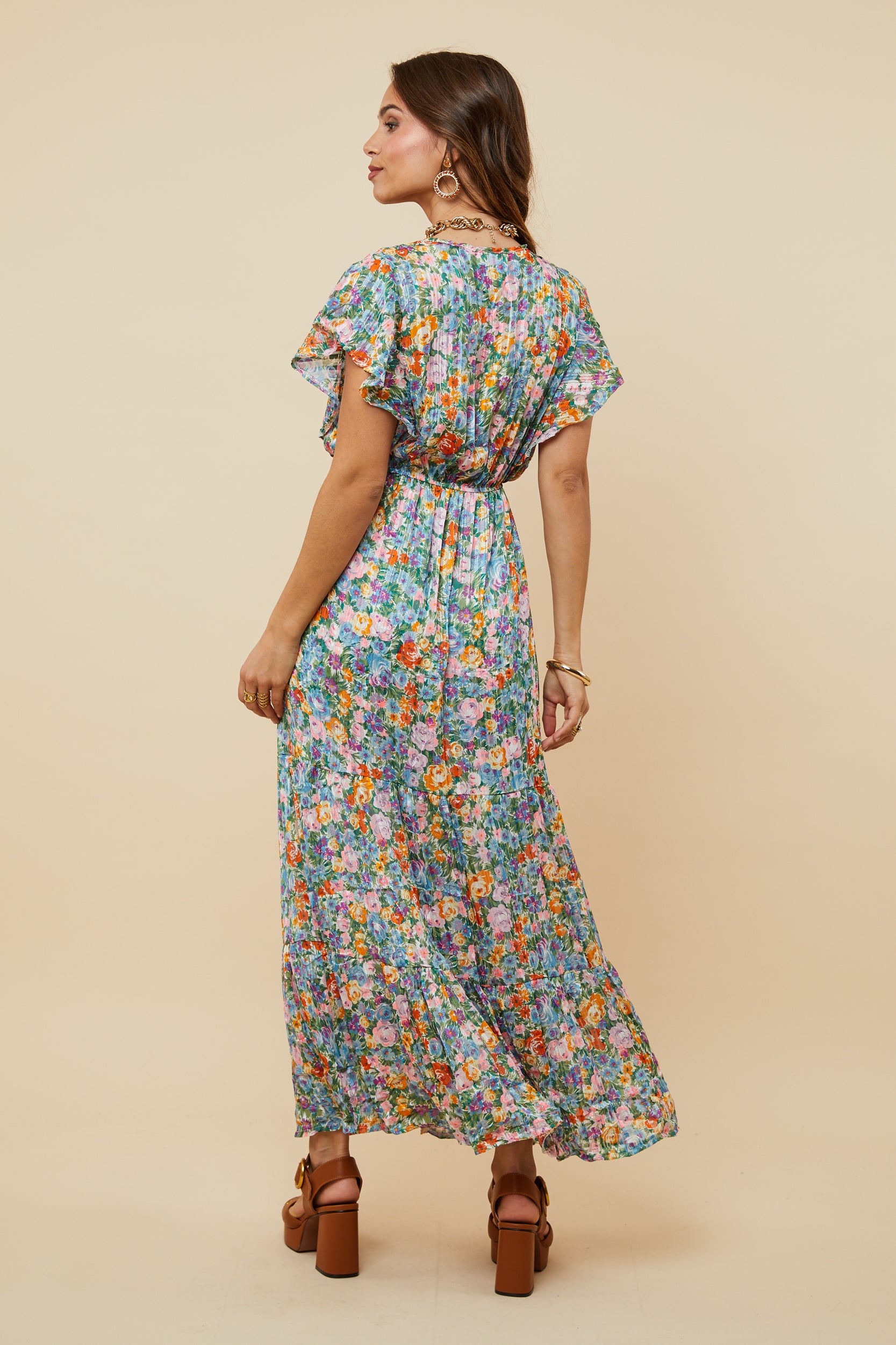Robe - Orange Lilas