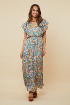 Robe - Orange Lilas