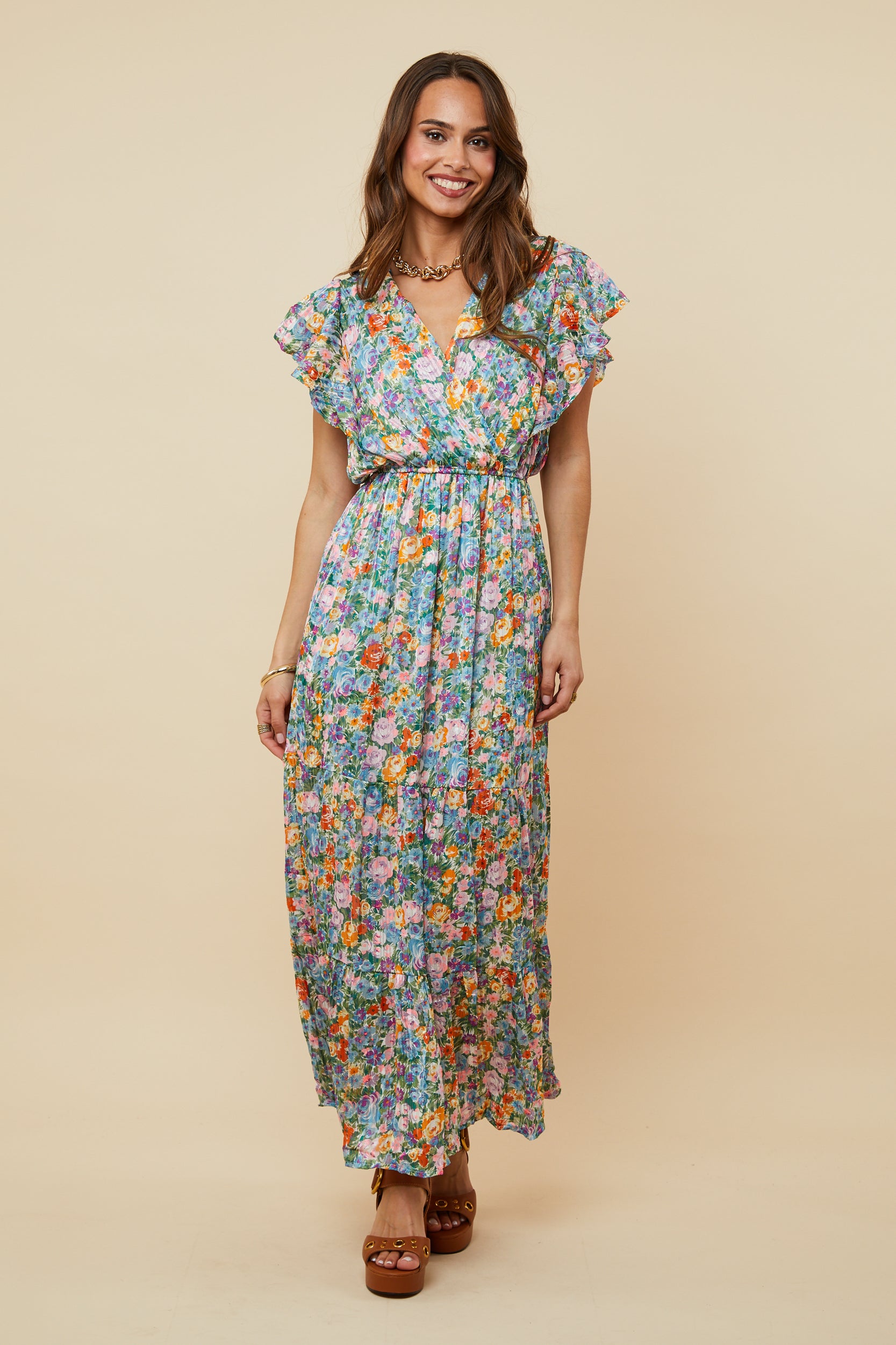 Robe - Orange Lilas
