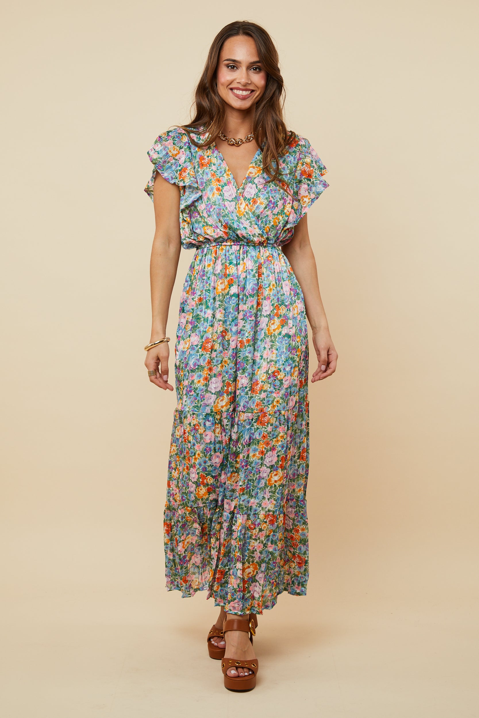 Robe - Orange Lilas