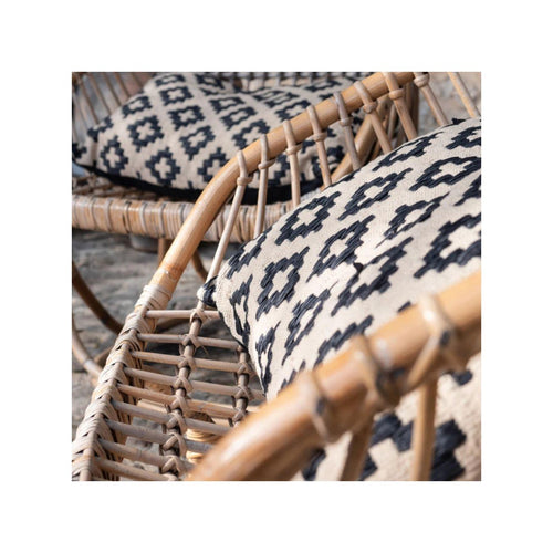 Coussin En Raphia - Flairs - Naturel