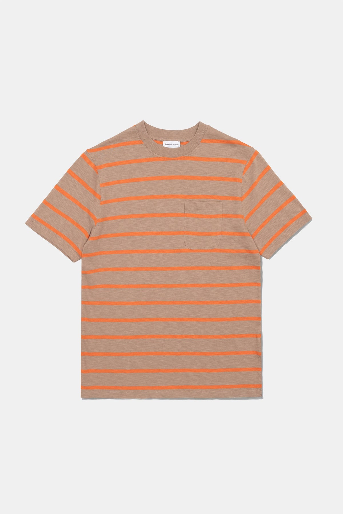 T-Shirt Flame Stripes Brown