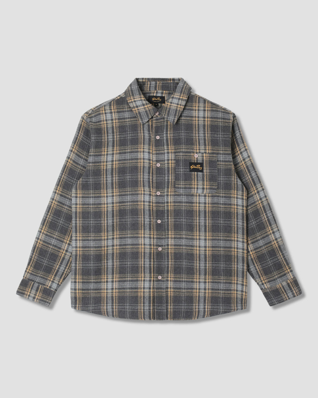 Flannel Shirt - Charcoal Plaid